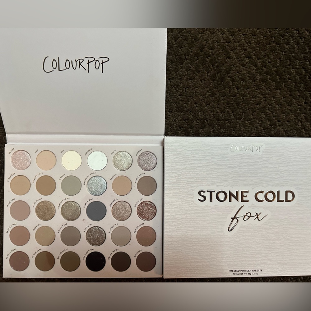 SOLD - Colourpop Stone Cold Fox shadow palette